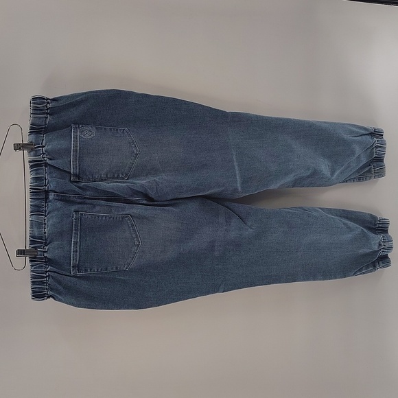 Laurie Felt LA Light Cotton Clean Jean Jogger Denim Pants Size XL Front Pockets - Picture 7 of 8